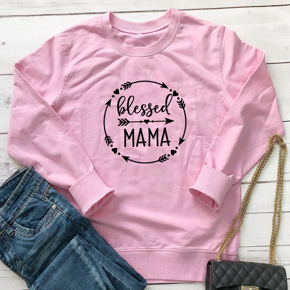 Love printed hoodie