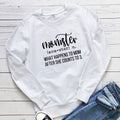Pure letter printed hoodie