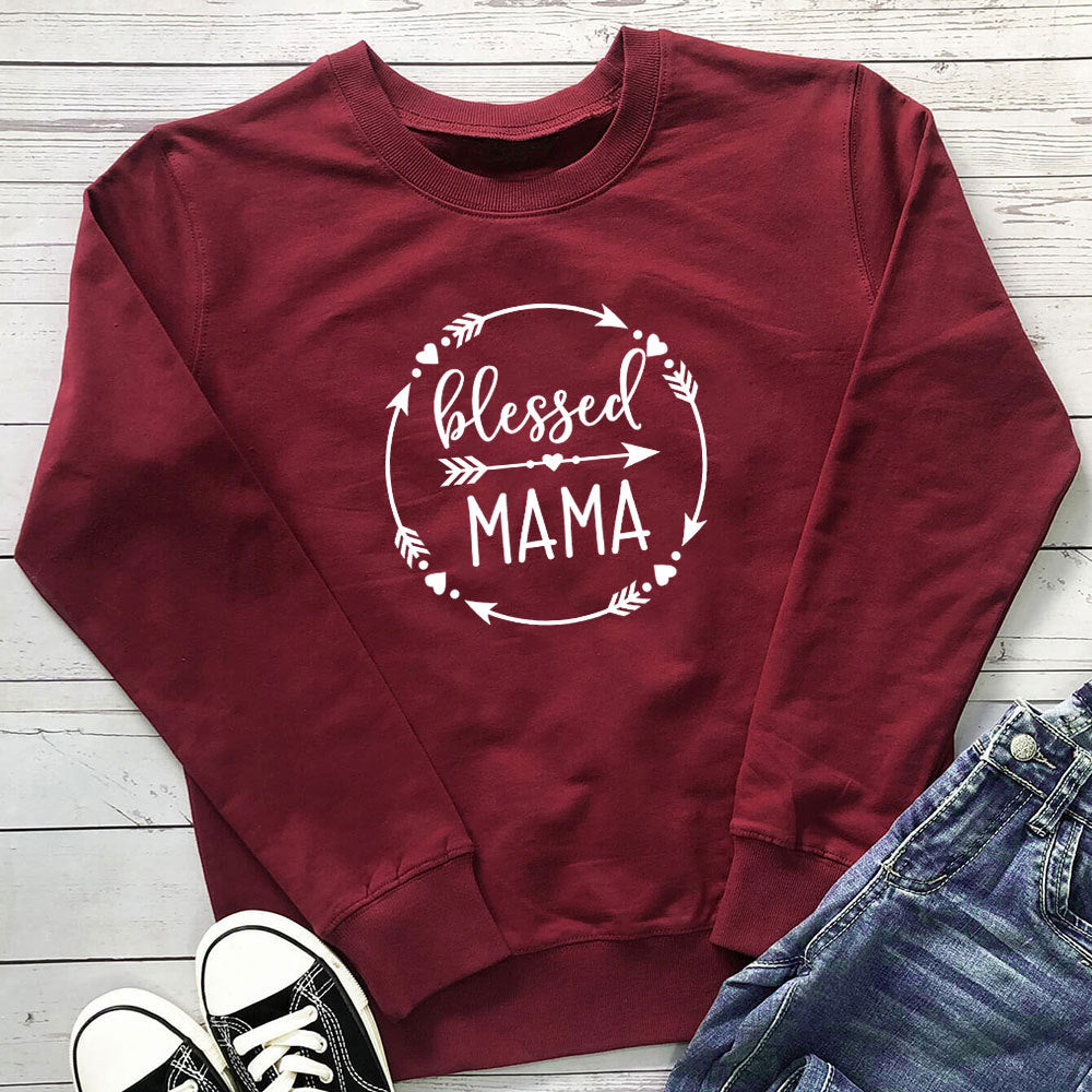 Love printed hoodie