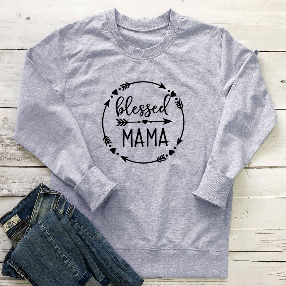 Love printed hoodie