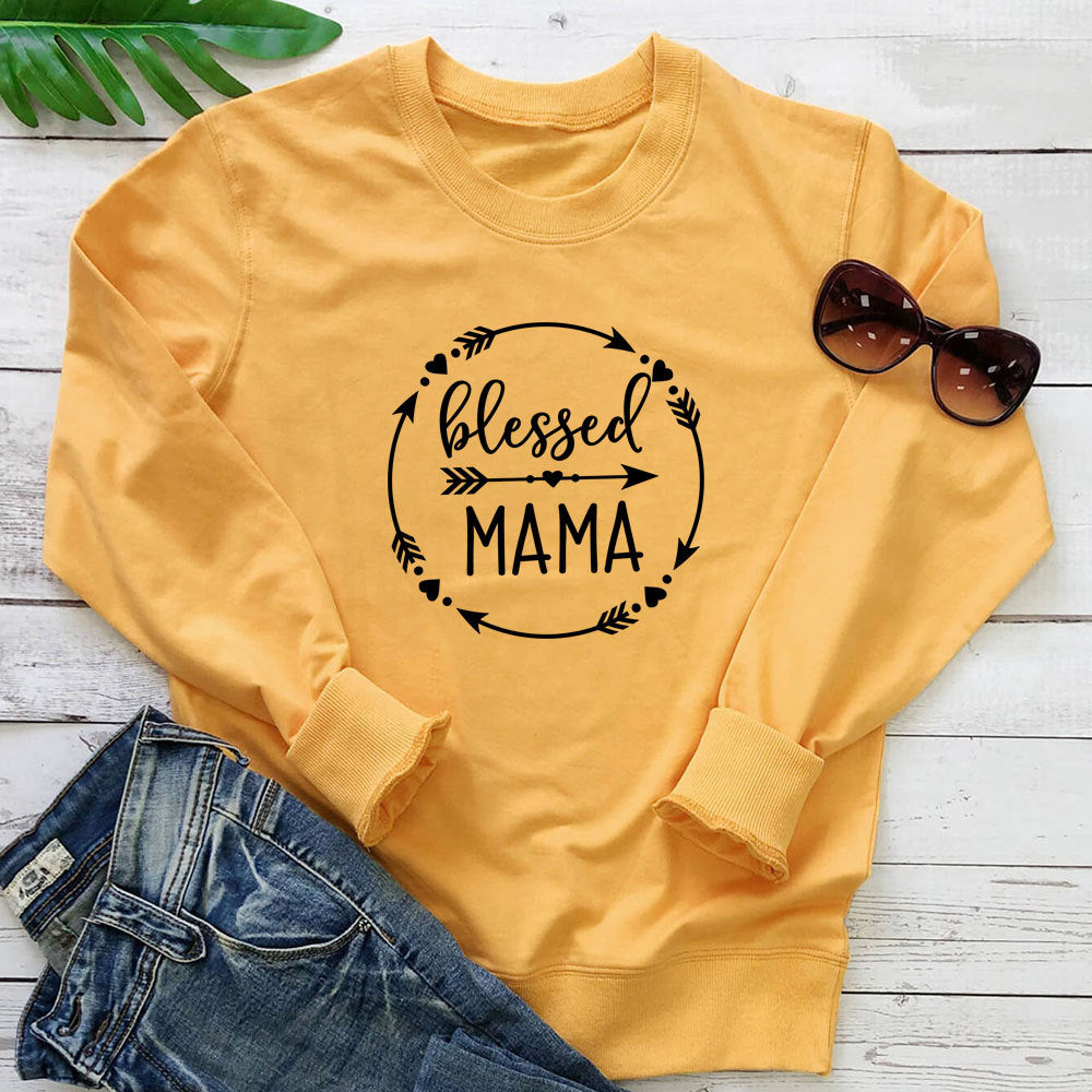 Love printed hoodie